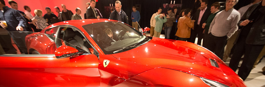 Philadelphia Event Photography, Ferrari  Berlinetta Unveiling