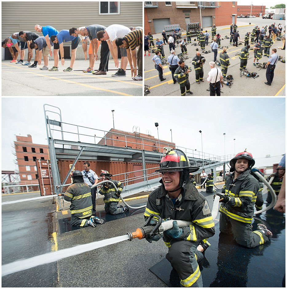 New York Event Photography, Corporate Team Building with FDNY