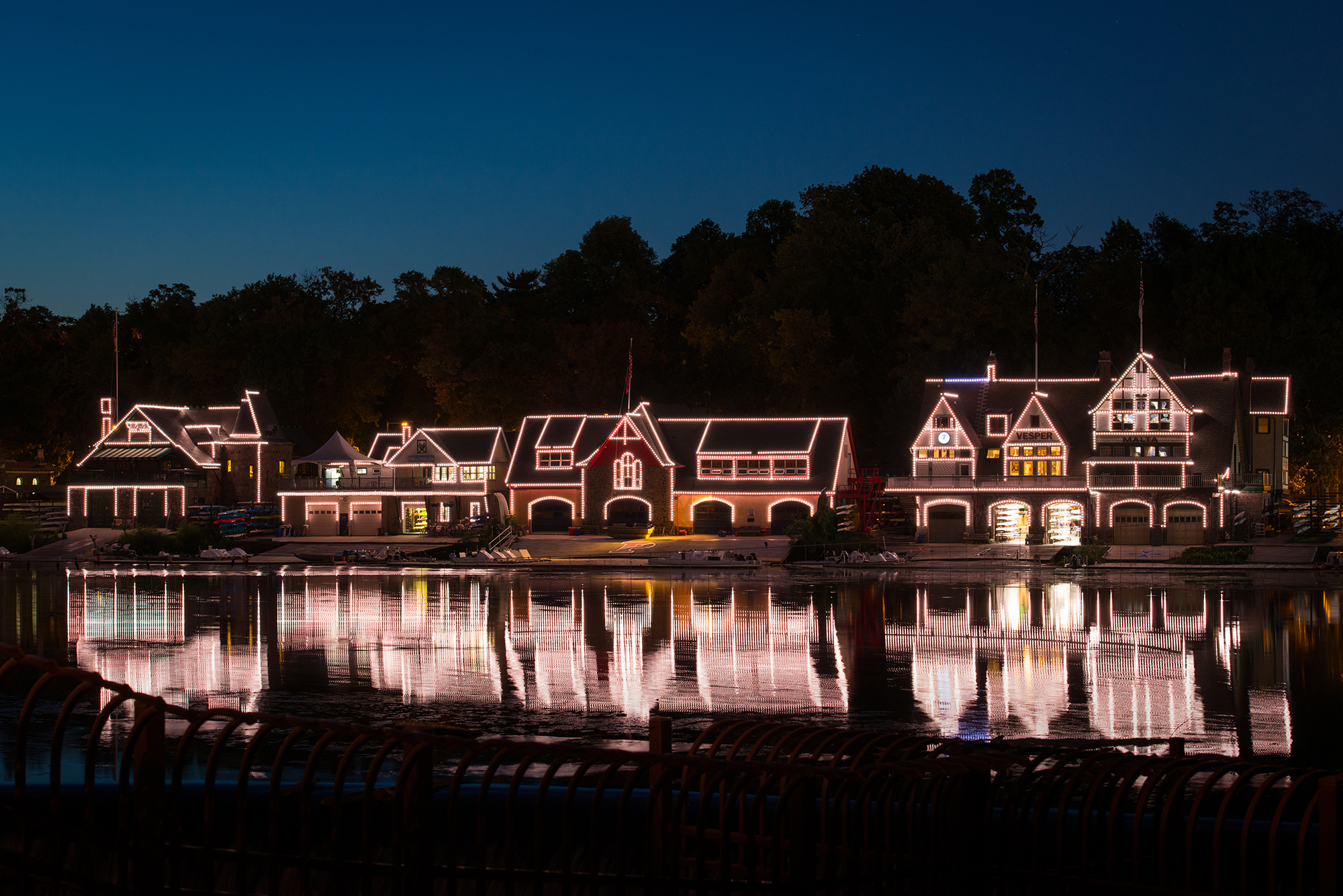 Boathouse Row, Philadelphia Editorial and Commercial Photography