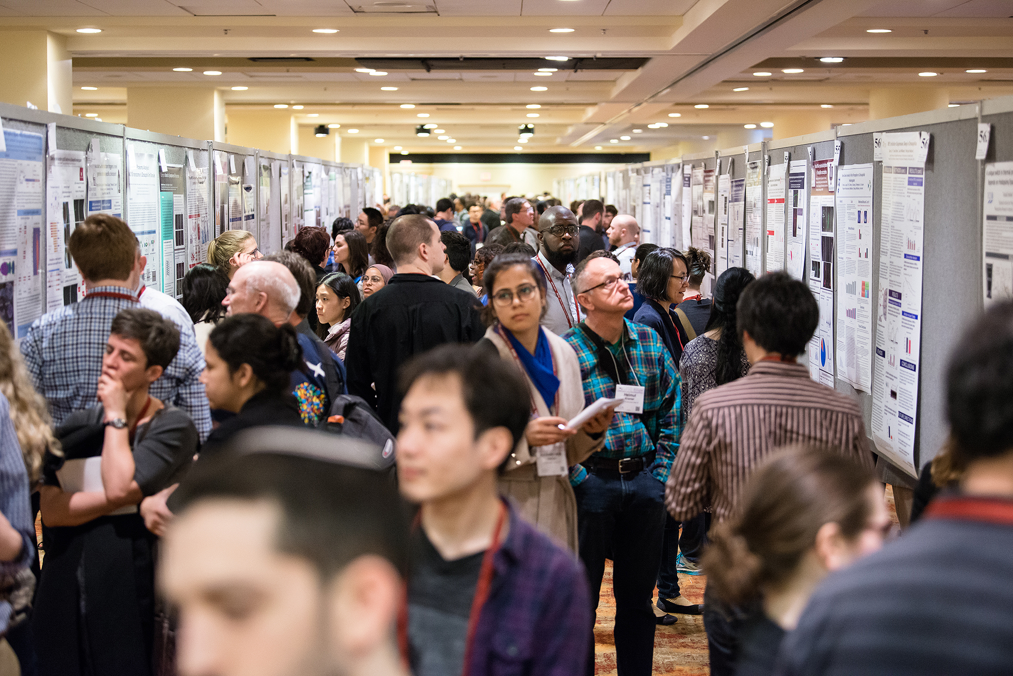 healthcare photography for conferences, poster session