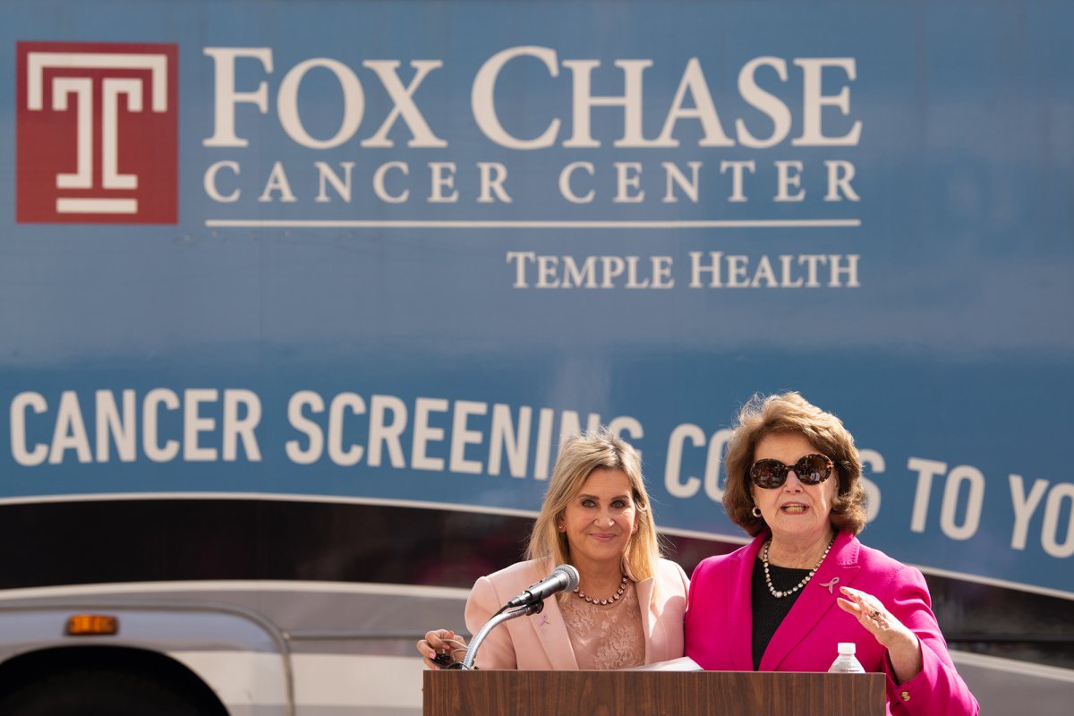 fox chase cancer center press conference